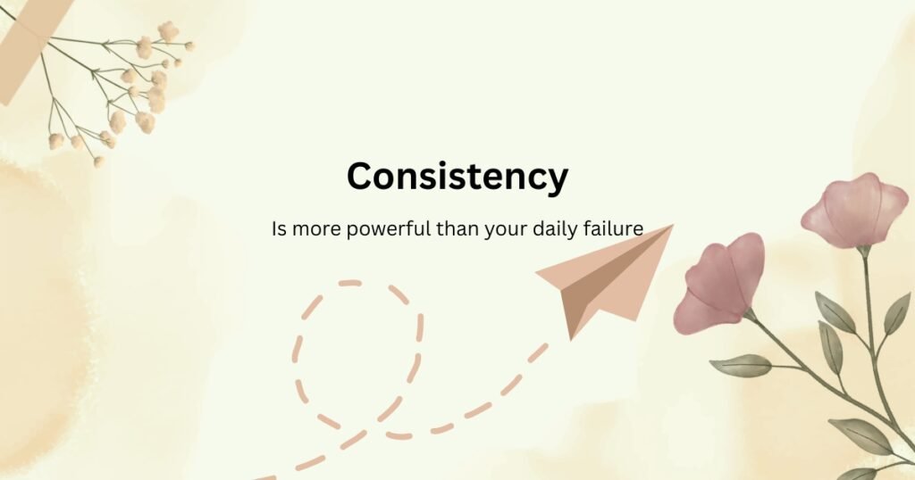 Consistency Quote for Students