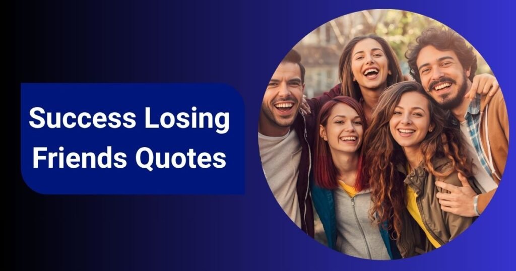 Success Losing Friends Quotes